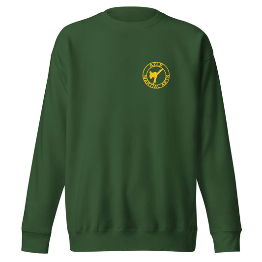 Performance | Crewneck | Azle Martial Arts | Dojo Roundel Logo