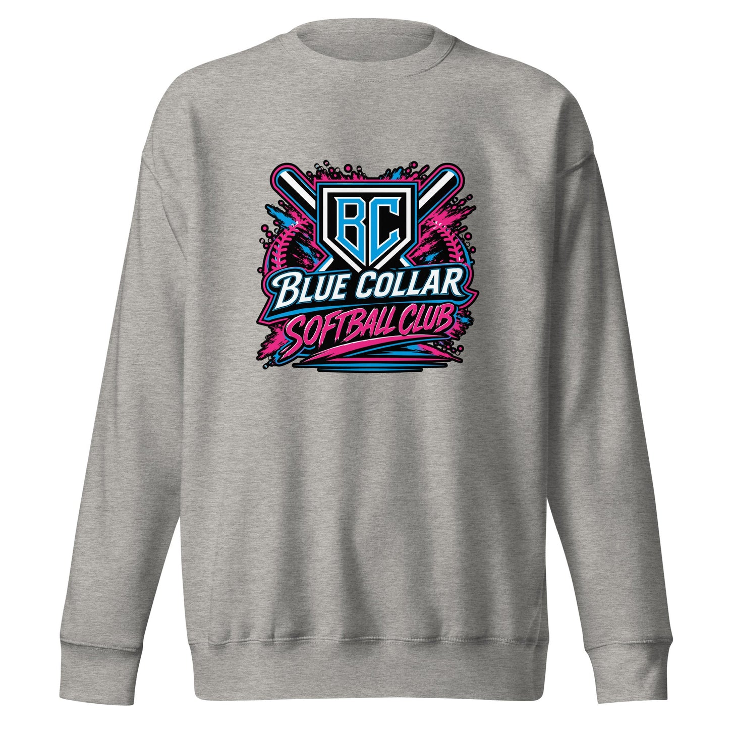 Performance | Crewneck | Blue Collar Softball 2034 | Athletics Logo