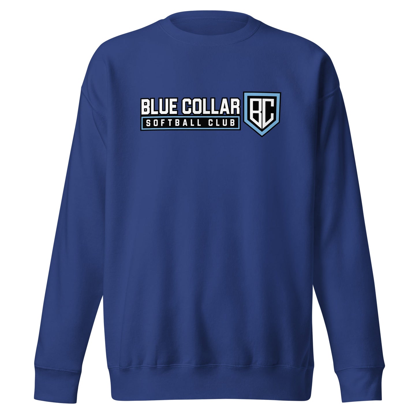 Performance | Crewneck | Blue Collar Softball 2034 | Vanguard Logo