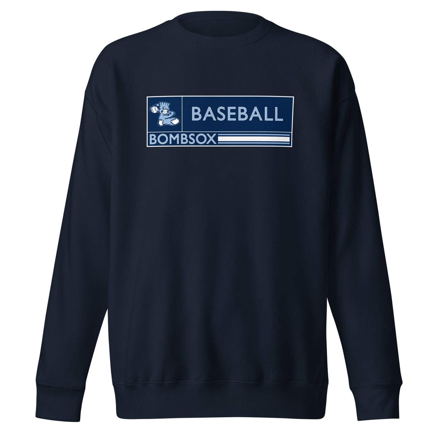 Performance | Crewneck | BombSox Baseball | Mark Logo