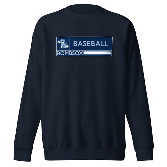 Performance | Crewneck | BombSox Baseball | Mark Logo
