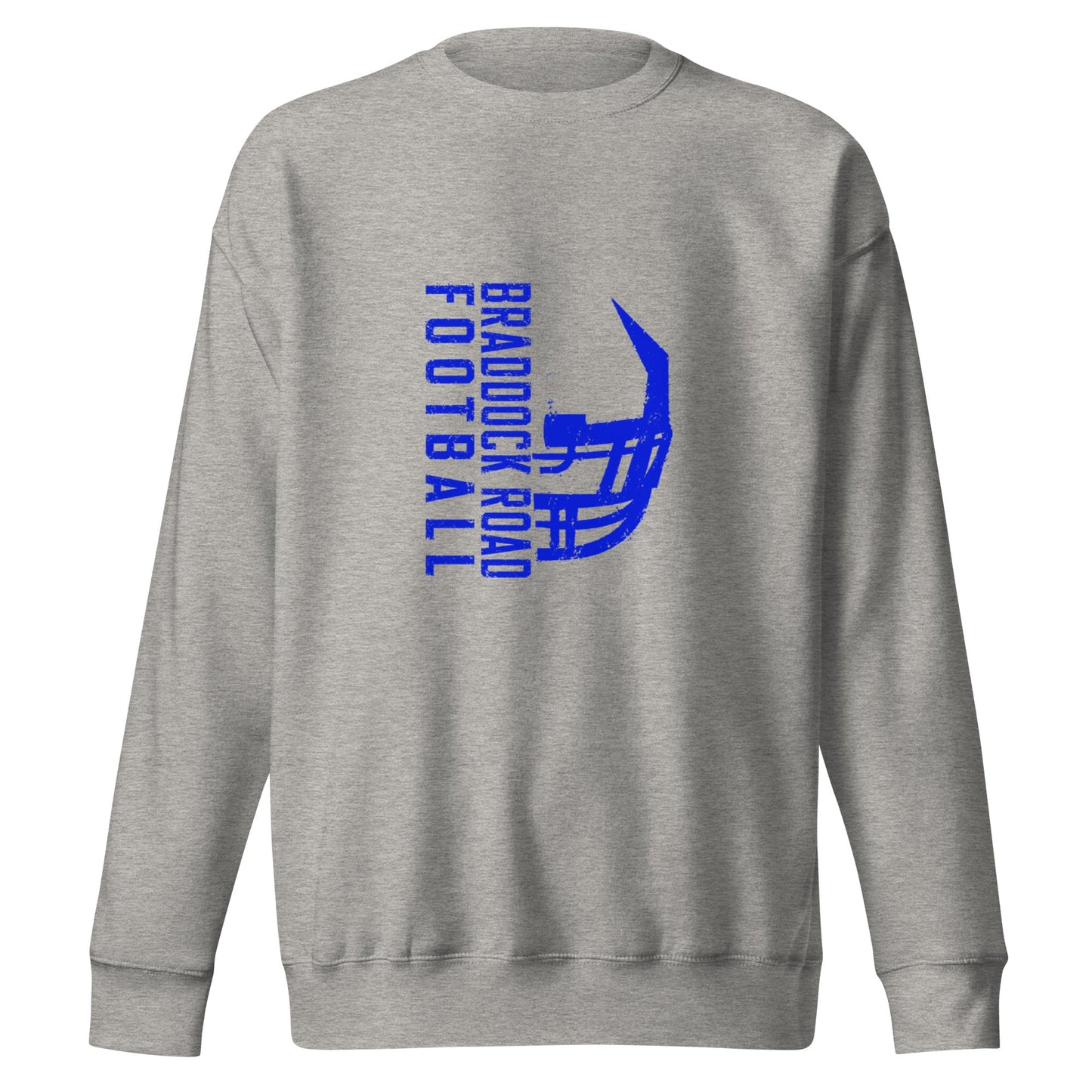 Performance | Crewneck | Braddock Road Football | Sideline Vertical Logo