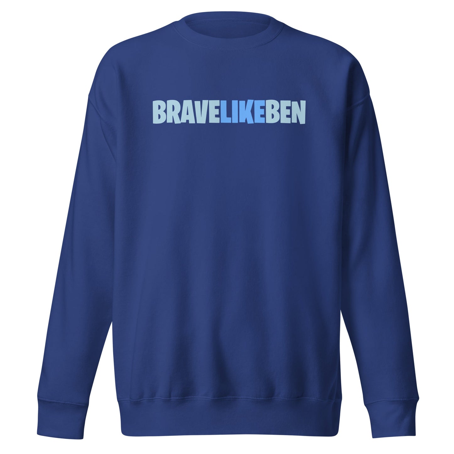 Performance | Crewneck | Brave Like Ben | Wordmark Logo