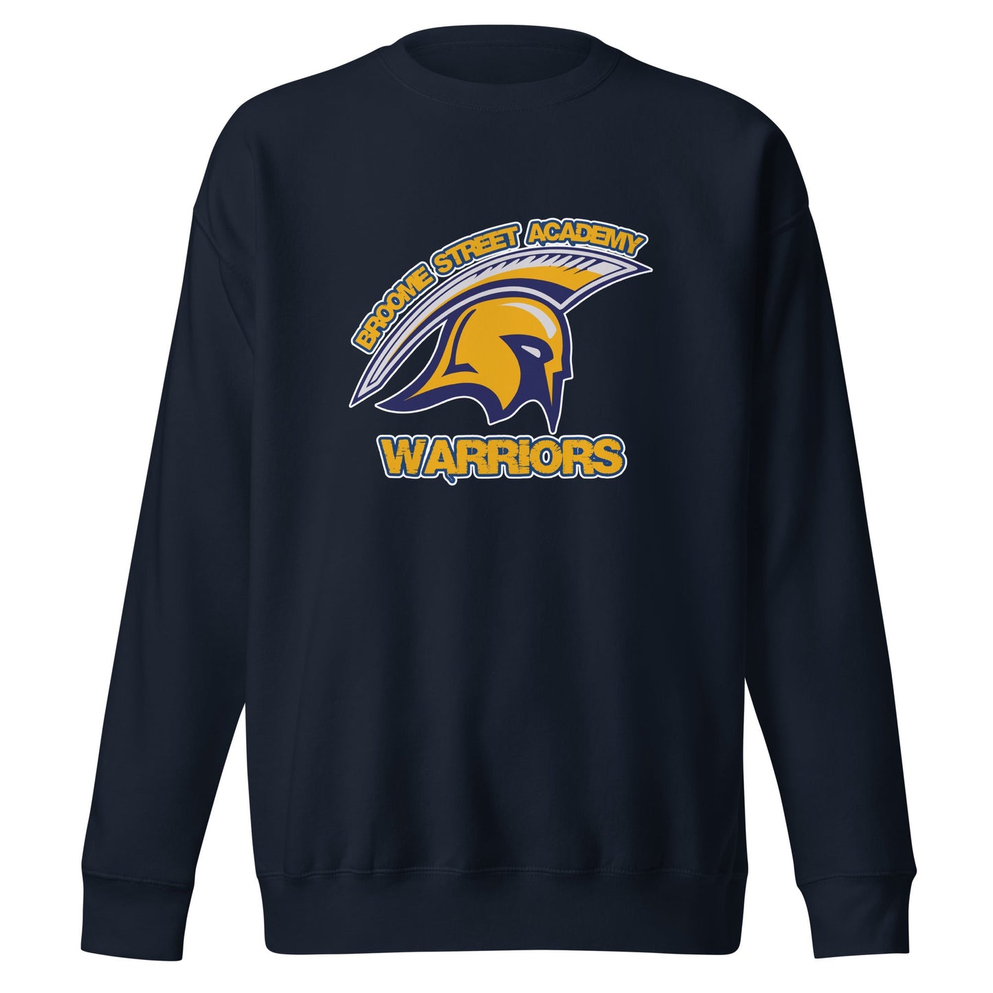 Performance | Crewneck | Broome Street Academy | Helmet Logo