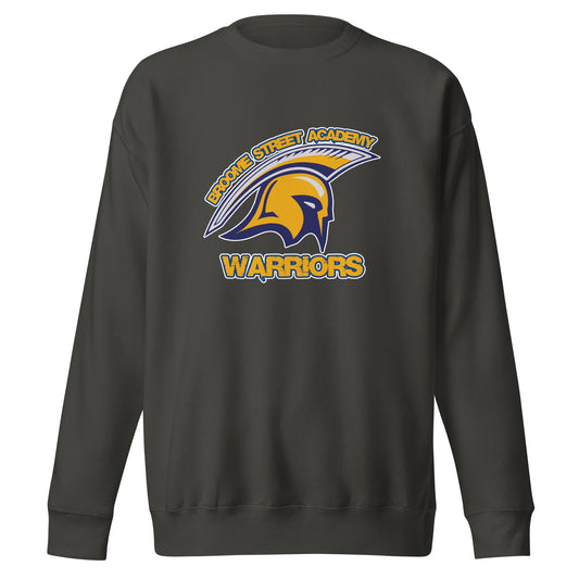 Performance | Crewneck | Broome Street Academy | Helmet Logo