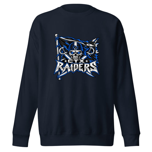 Performance | Crewneck | Central Texas Raiders | Vanguard Logo