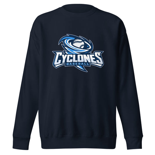 Performance | Crewneck | Centre County Cyclones | Crest Logo