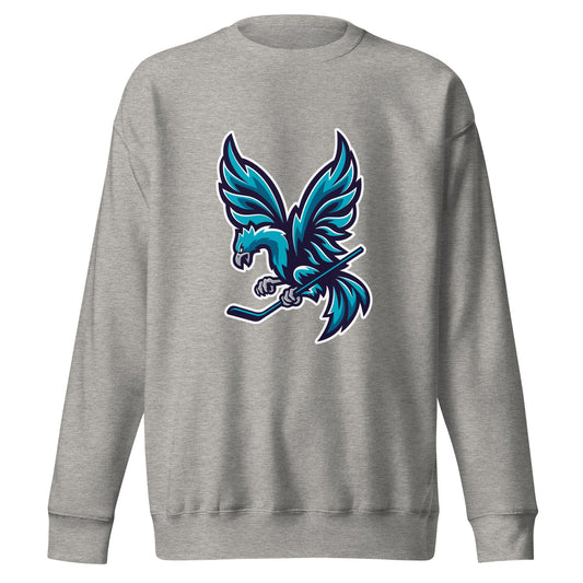 Performance | Crewneck | Charlotte Rise | Mascot Logo
