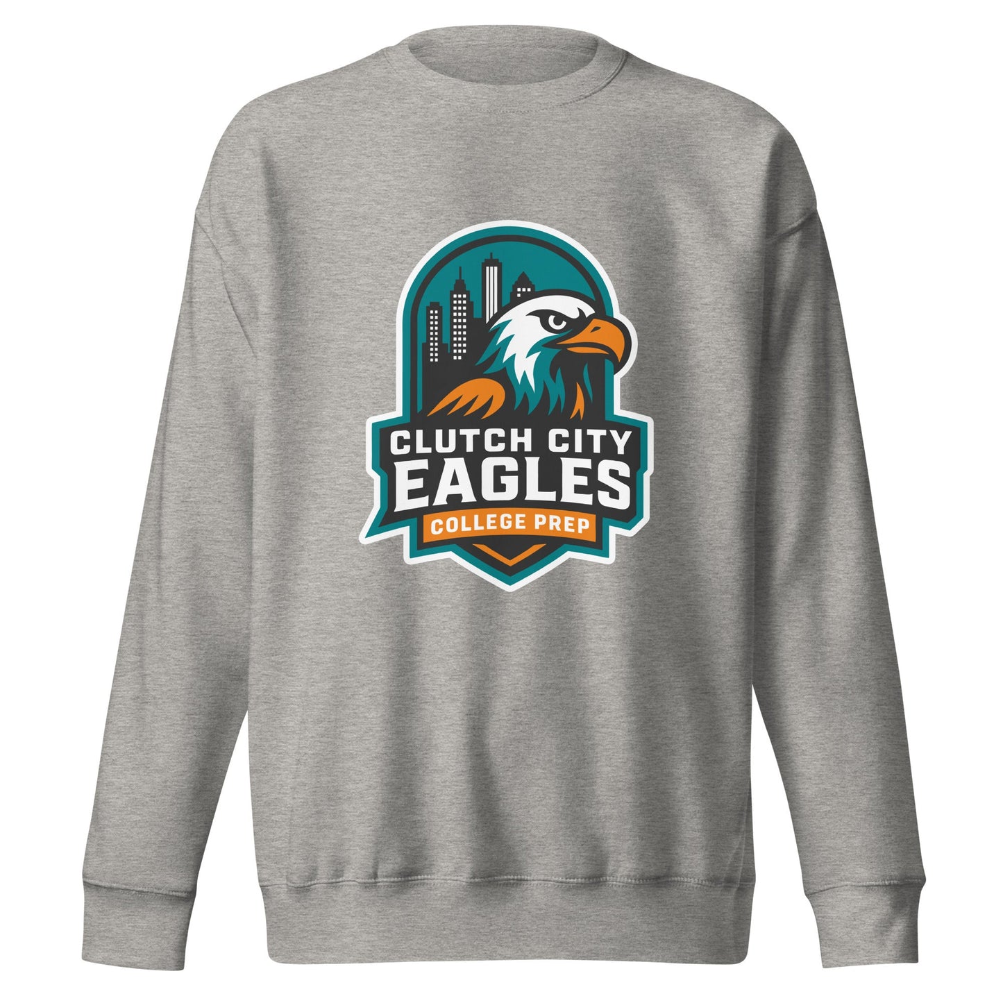 Performance | Crewneck | Clutch City College Prep | Shield Logo