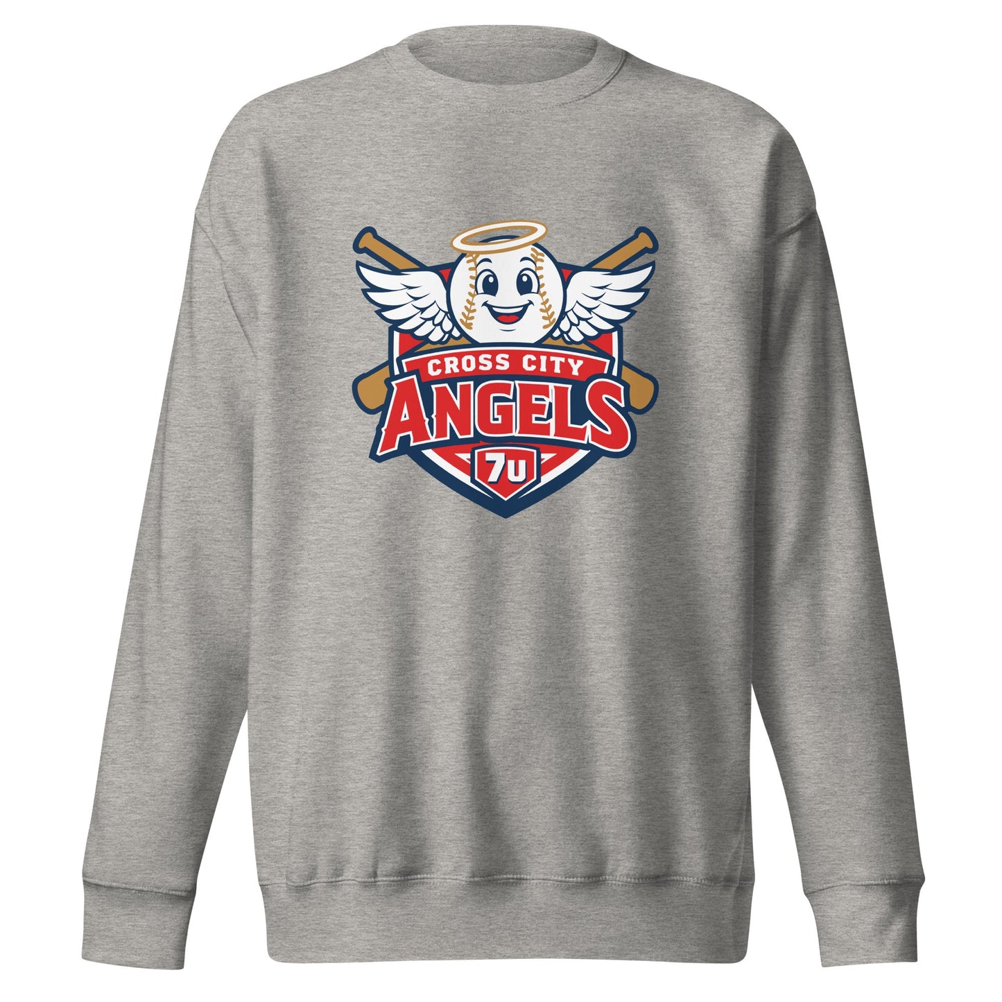 Performance | Crewneck | Cross City Angels | Shield Logo