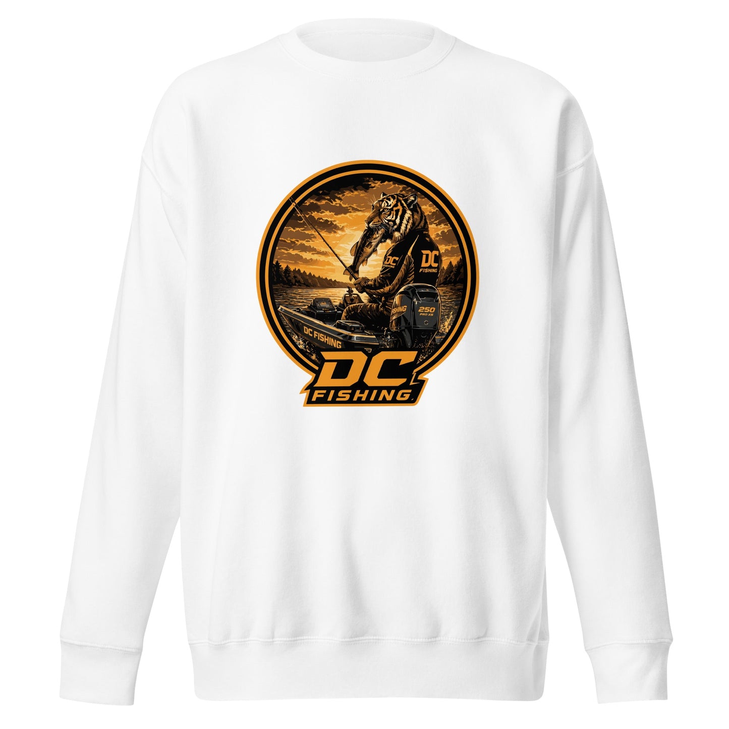 Performance | Crewneck | DeKalb Fishing Team | Badge Logo