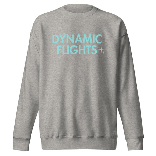 Performance | Crewneck | Dynamic Flights Gymnastics | Alt Logo 2