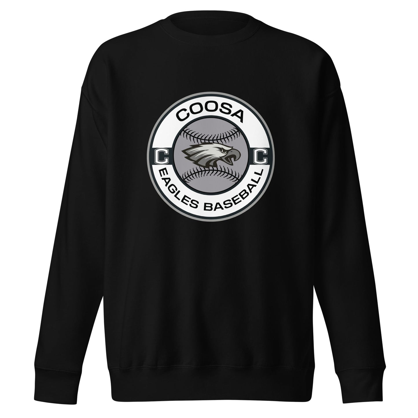 Performance | Crewneck | Eagles Baseball | Badge Logo