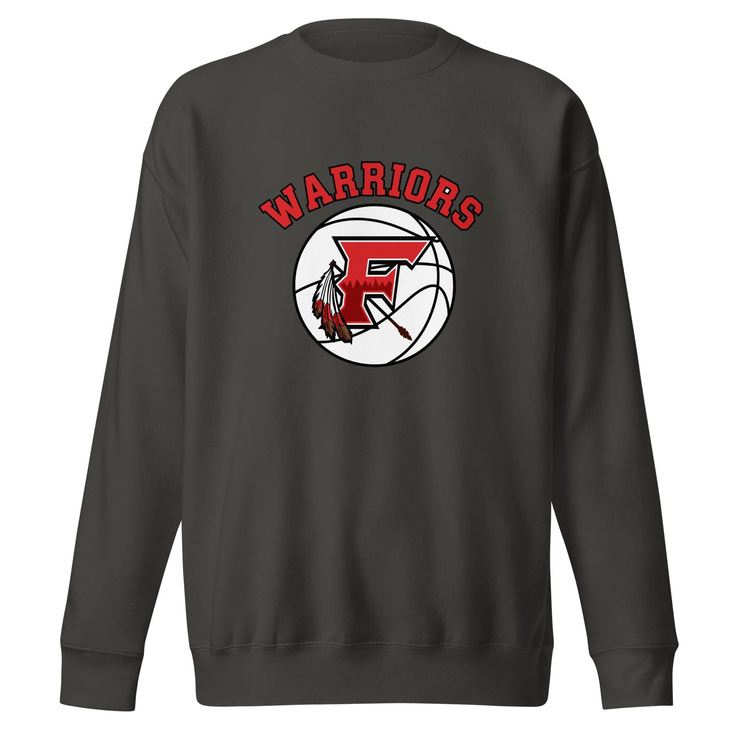 Performance | Crewneck | Fallbrook Basketball | Warriors Logo