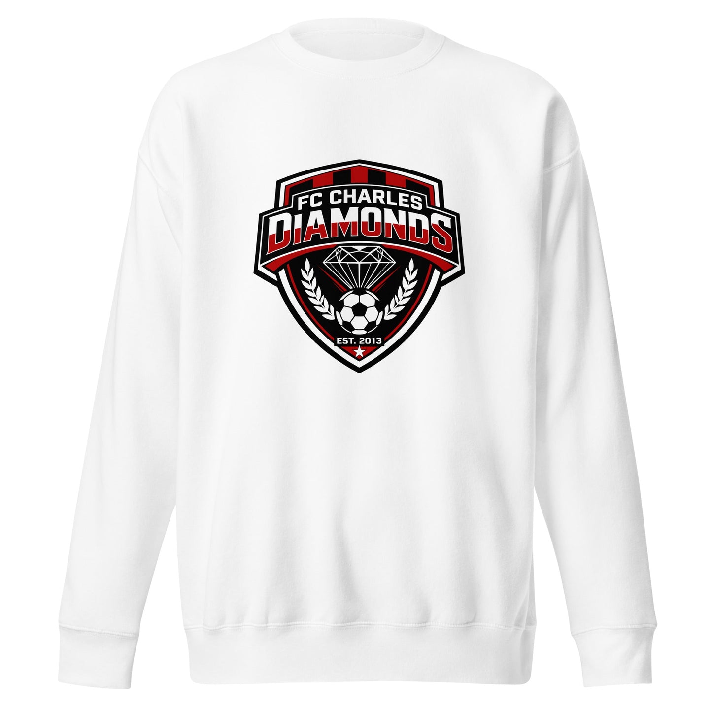 Performance | Crewneck | FC Charles: Diamonds | Emblem Logo