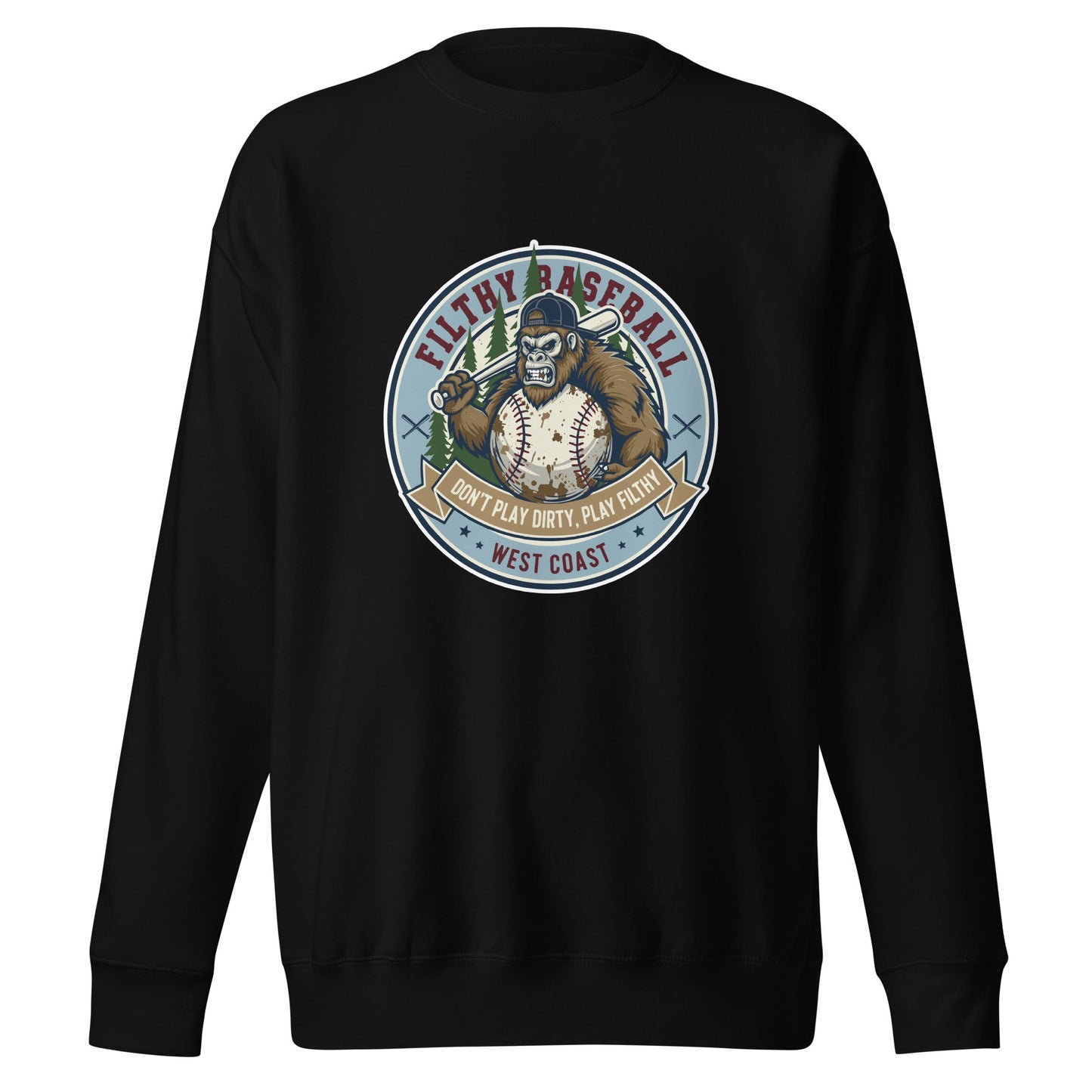 Performance | Crewneck | Filthy Baseball Northwest