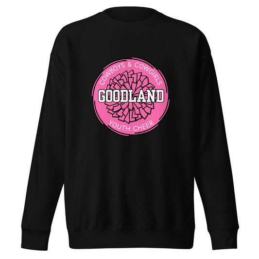 Performance | Crewneck | Goodland Youth Cheer | Vanguard Logo