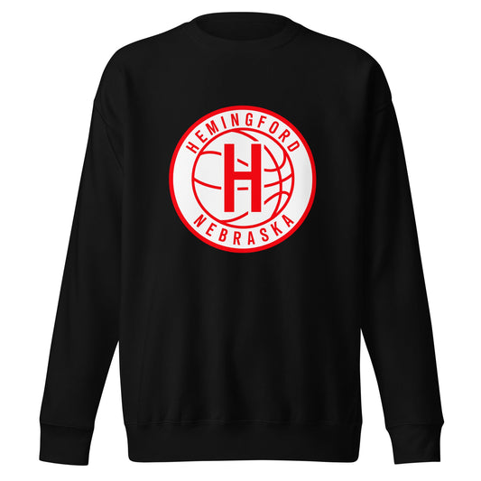 Performance | Crewneck | Hemingford Bobcats | Alt Badge Logo