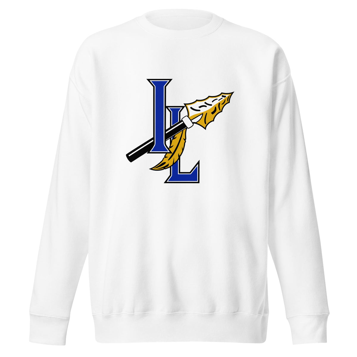 Performance | Crewneck | Indian Land Middle School Volleyball | Spear Athletic Logo