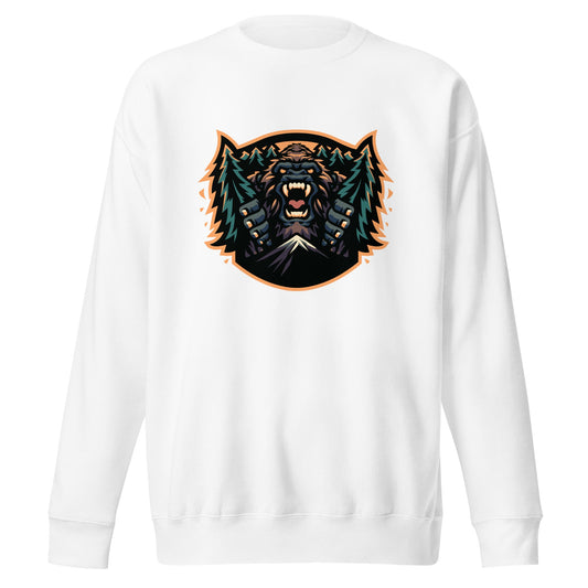 Performance | Crewneck | JBLM Bigfoot Hockey Team | Mascot Logo