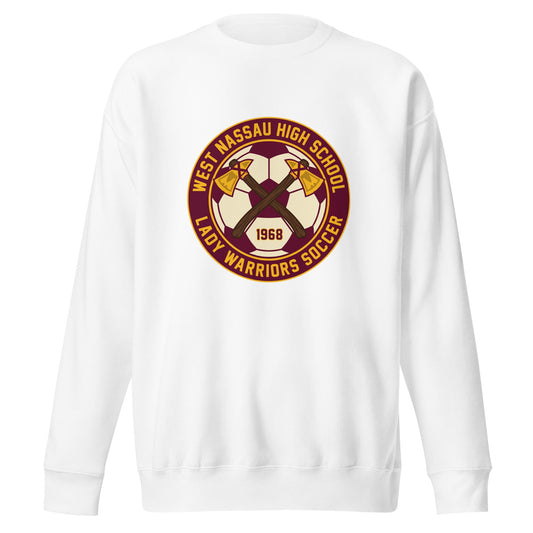 Performance | Crewneck | Lady Warrior Soccer Booster Club | Lady Warriors Logo