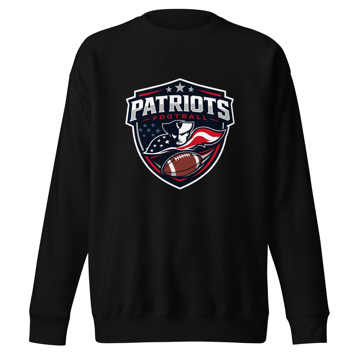 Performance | Crewneck | LFMS Athletics | Patriots Football Logo