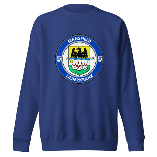 Performance | Crewneck | Liederkranz Soccer Club | Badge Logo