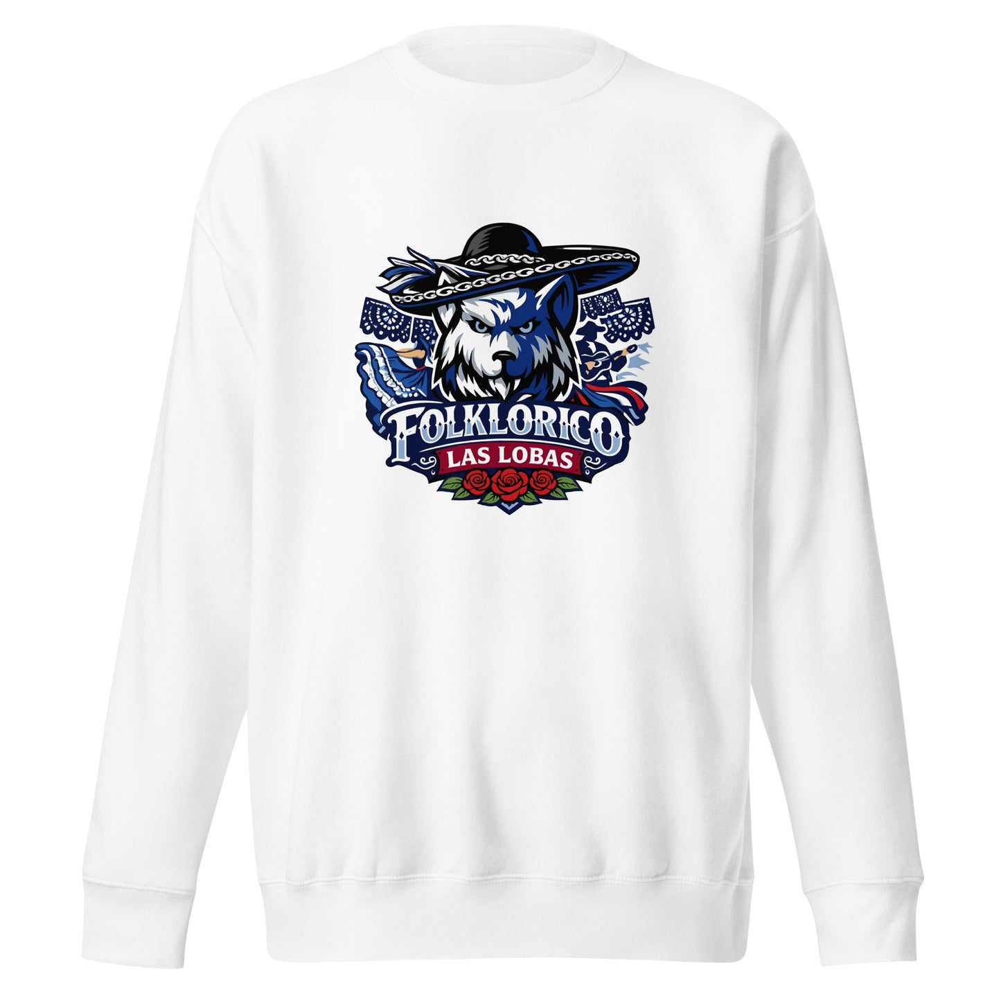 Performance | Crewneck | Los Lobitos | Las Lobas Logo