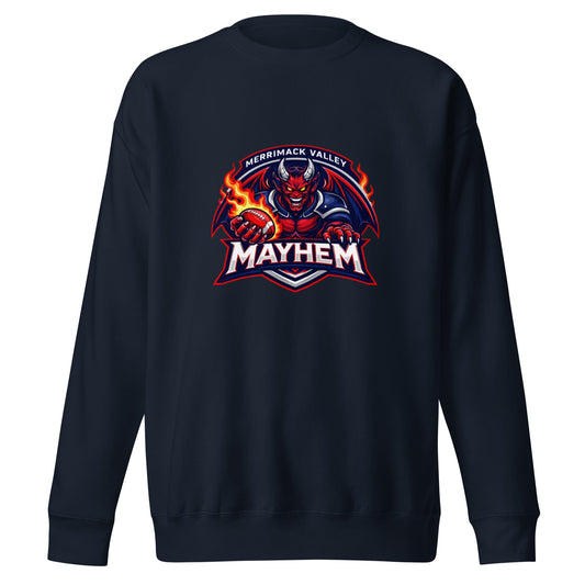 Performance | Crewneck | Merrimack Valley Mayhem | Overlord Crest Logo