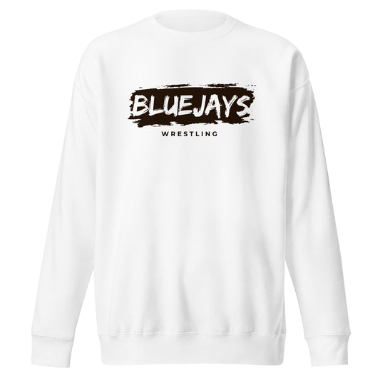 Performance | Crewneck | Middlesex Bluejays Wrestling | Script Logo