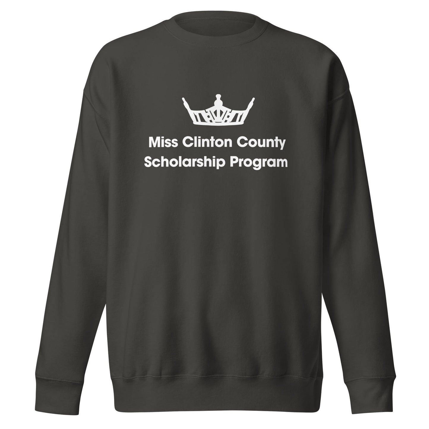 Performance | Crewneck | Miss Clinton County Scholarship Program | Alt Logo