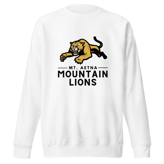 Performance | Crewneck | Mt. Aetna Adventist School | Emblem Logo