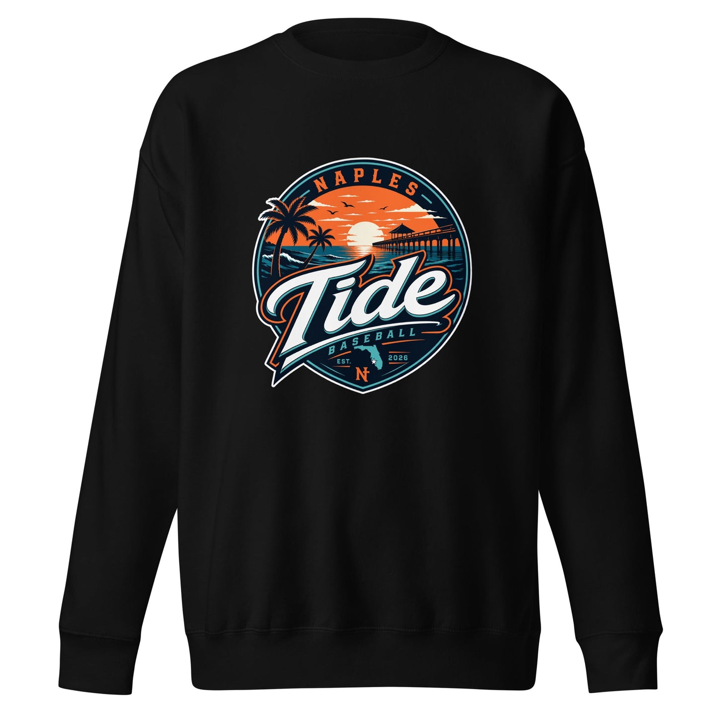 Performance | Crewneck | Naples Tide | Enblem Logo