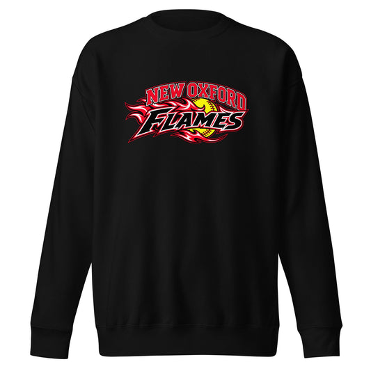 Performance | Crewneck | New Oxford Girls Softball Association | Crest Logo
