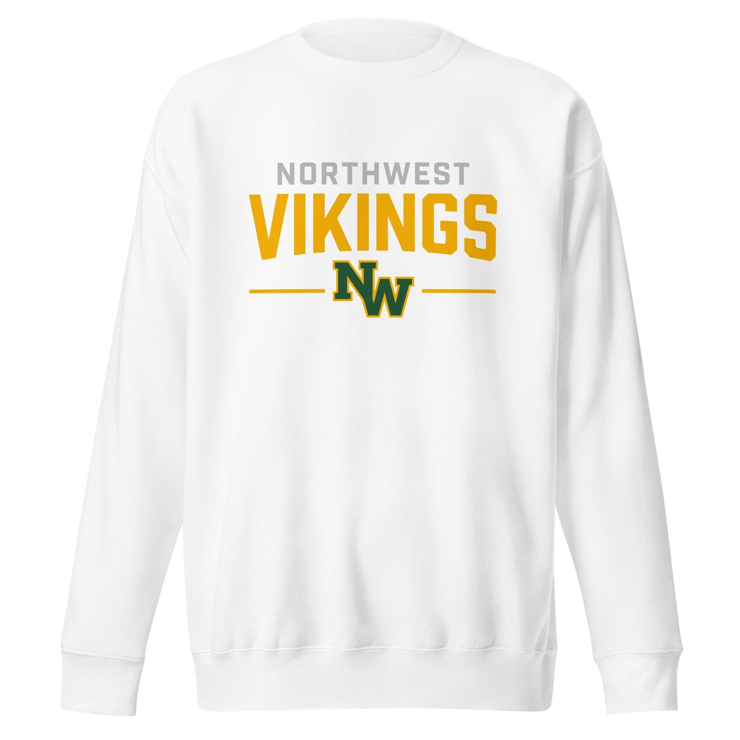 Performance | Crewneck | Northwest High School | Vikings Logo