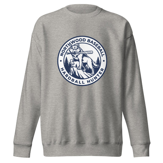 Performance | Crewneck | Northwood High School Baseball | Badge Logo