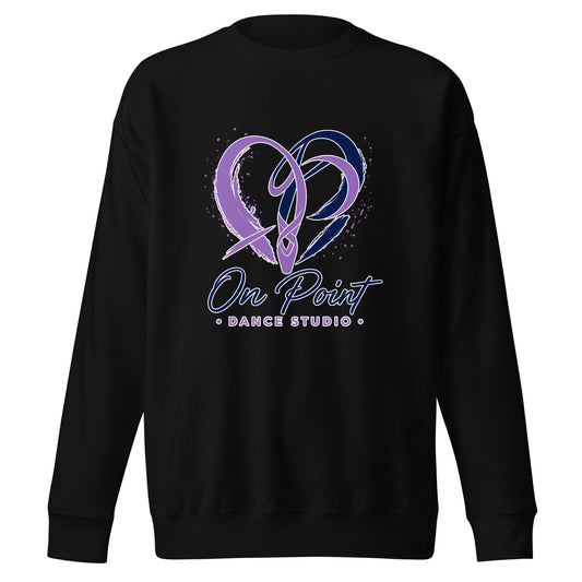 Performance | Crewneck | On Point Dance Studio | Crest Logo