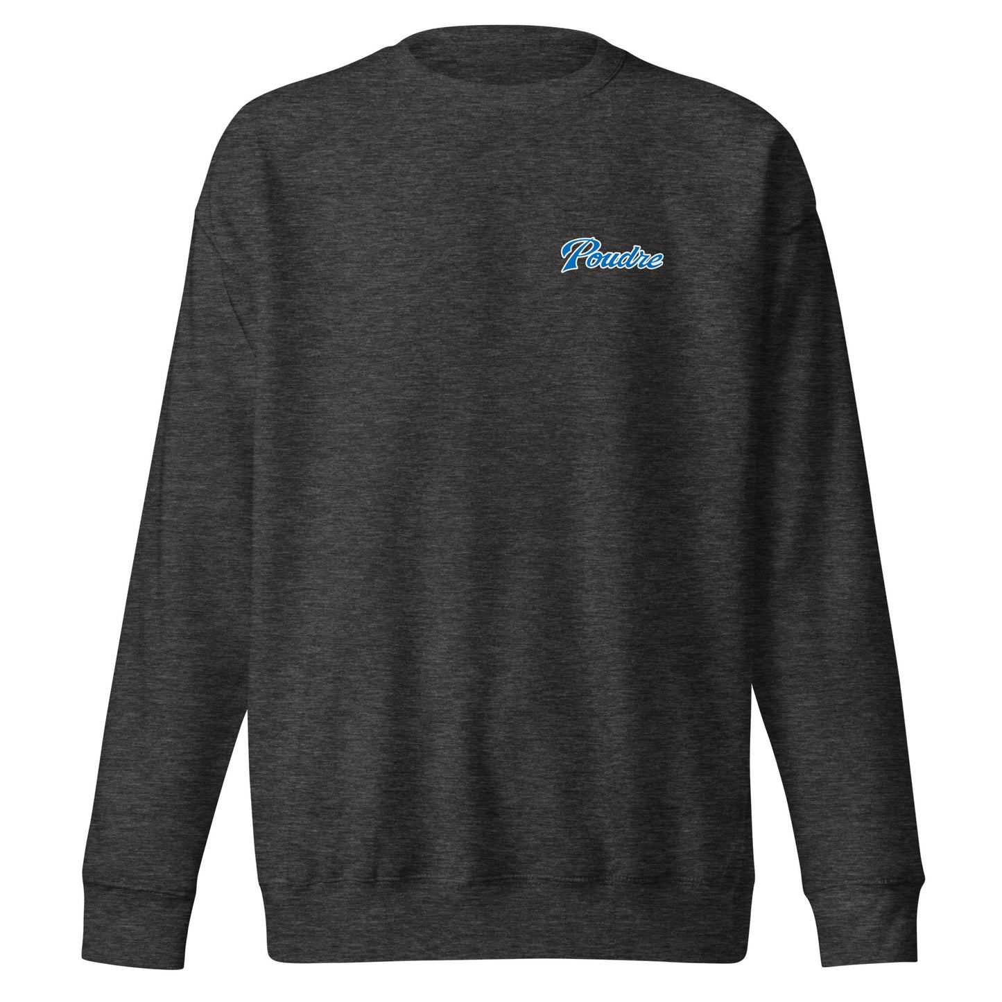 Performance | Crewneck | Poudre Football | Emblem Logo