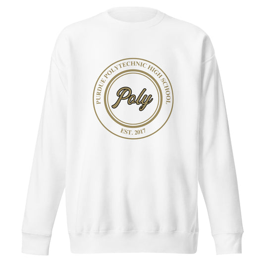 Performance | Crewneck | Purdue Polytechnic High School | Poly Seal Logo