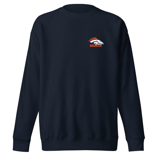 Performance | Crewneck | Rapid City Broncos - BHYFL | Athletics Logo