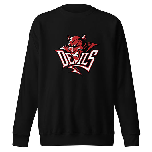 Performance | Crewneck | Red Springs Track and Field | Mascot Logo