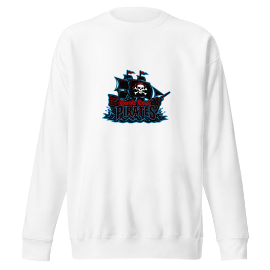 Performance | Crewneck | Roanoke Rapids Pirates | Black Sail Battlers Logo
