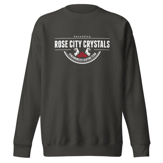 Performance | Crewneck | Rose City Crystals | Script Logo