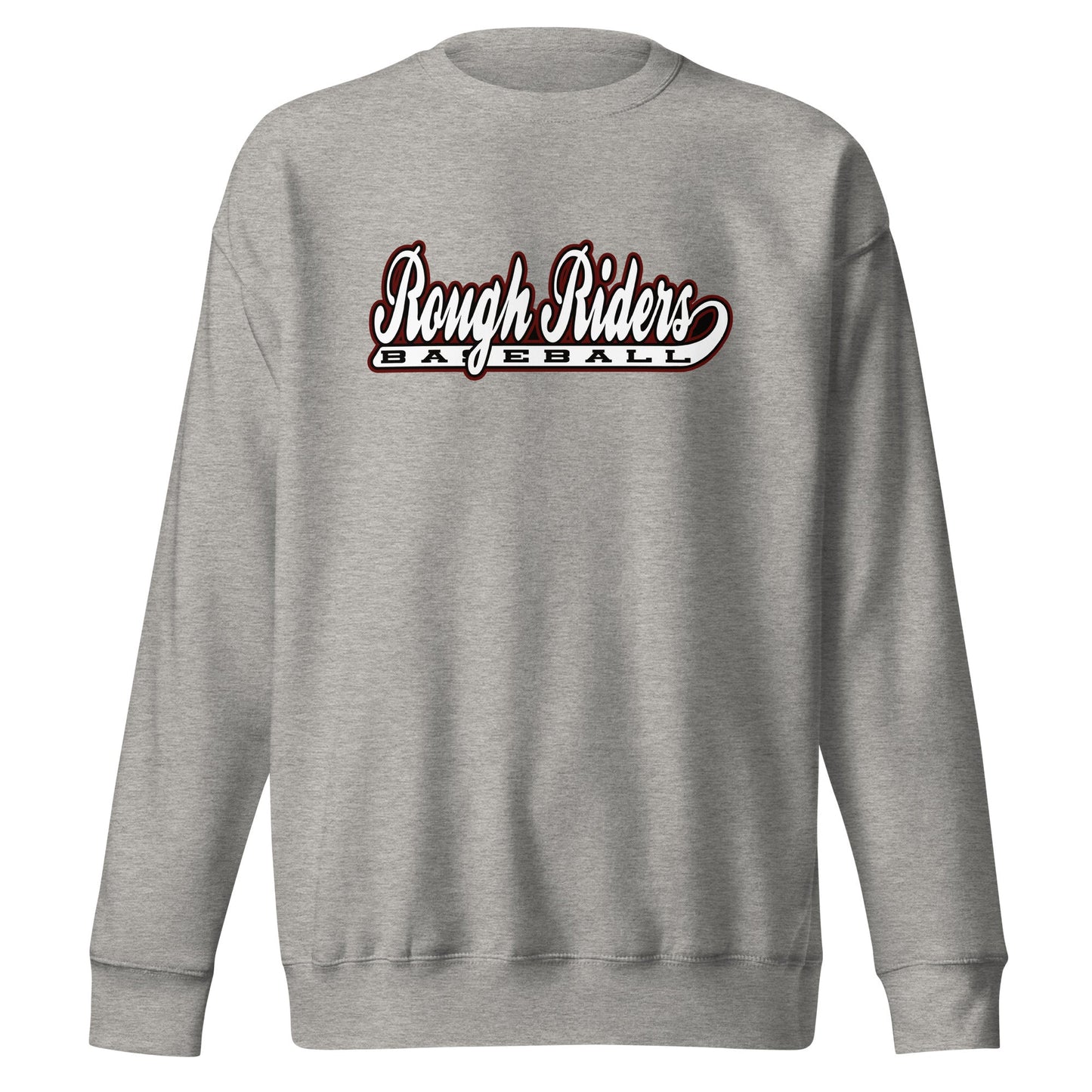 Performance | Crewneck | Rough Riders | Baseball Script Logo