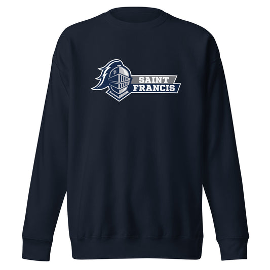 Performance | Crewneck | Saint Francis School | Vanguard Logo