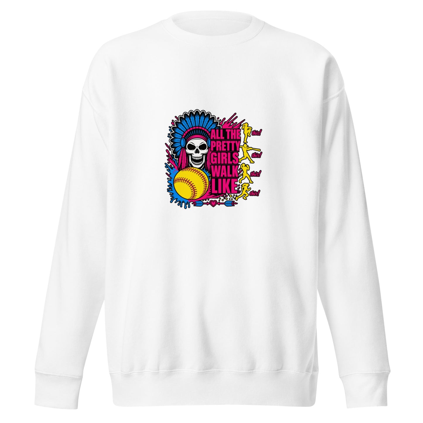 Performance | Crewneck | Savage Softball | Varsity Vanguard Logo
