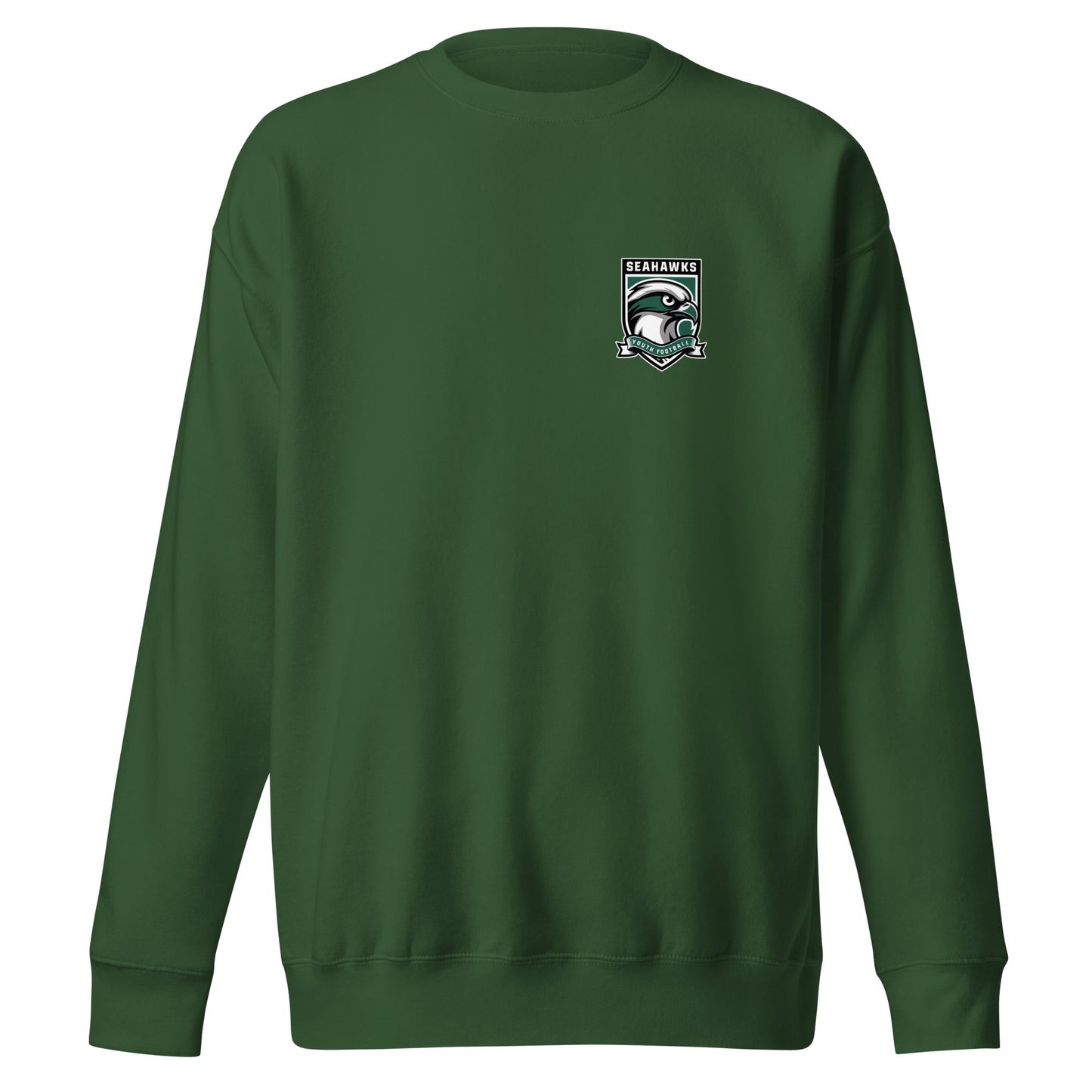 Performance | Crewneck | Seahawks Youth Football | Shield Logo