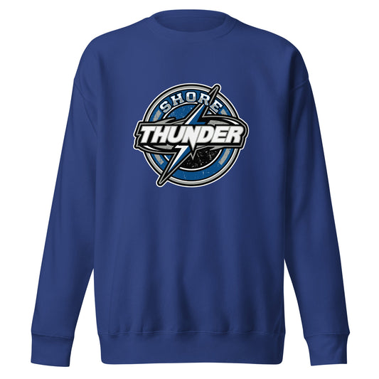 Performance | Crewneck | Shore Thunder LLC | Badge Logo