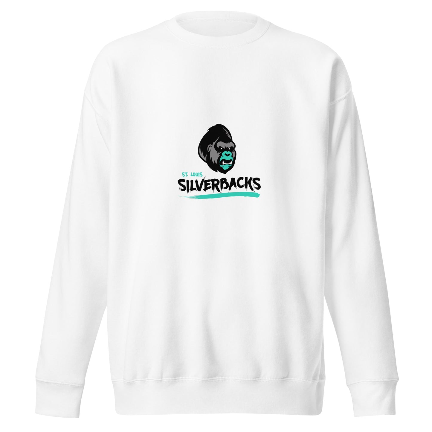Performance | Crewneck | St. Louis Silverbacks Women’s Football Team | Mascot Logo