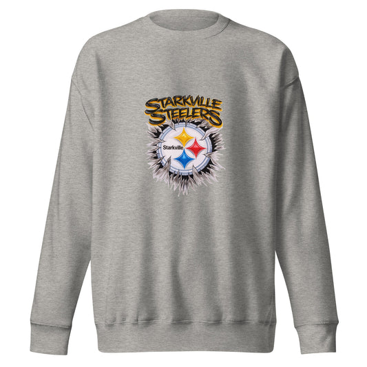 Performance | Crewneck | Starkville Steelers | Ripped Logo